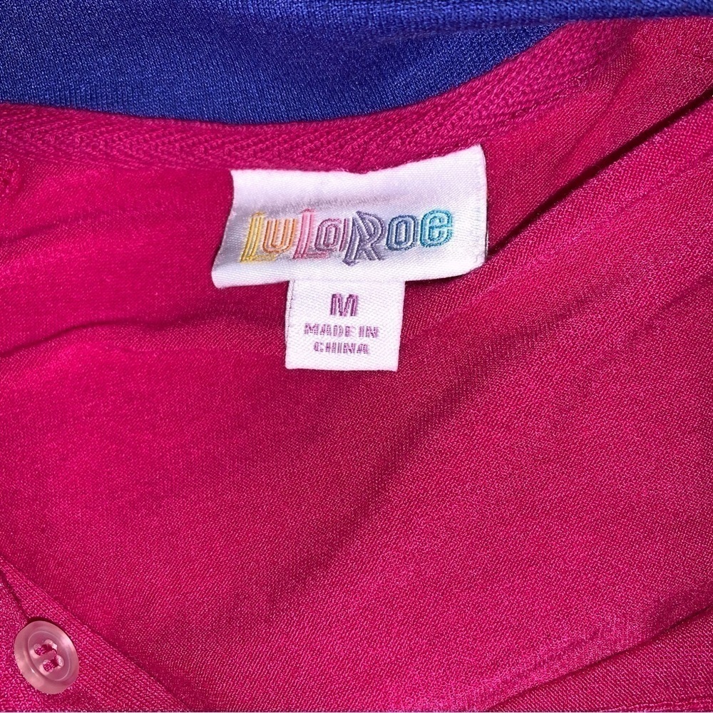 Lularoe Long Sleeve Tee Shirt, sz M - Picture 7 of 8